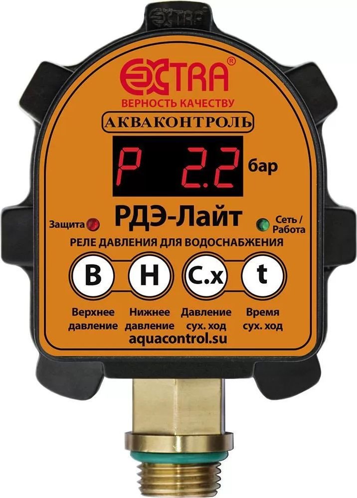 

Электронный блок автоматики Акваконтроль Extra РДЭ-Лайт-10-2.2 2006352182430