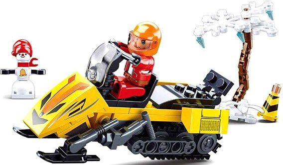 

Конструктор Sluban Снегоход RC-M38-B0951 (115эл)
