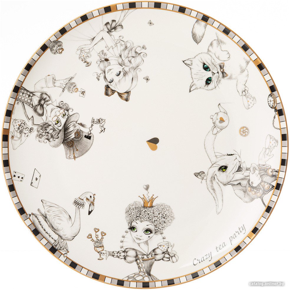 Тарелка обеденная Lefard Wonderland 590-530