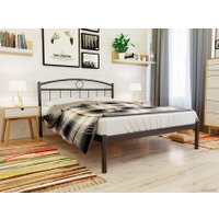 Кровать ИП Князев Люмия 120x190 (коричневый)