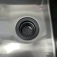 Кухонная мойка Roxen Simple 560220-70B PVD графит (с коландером и дозатором)