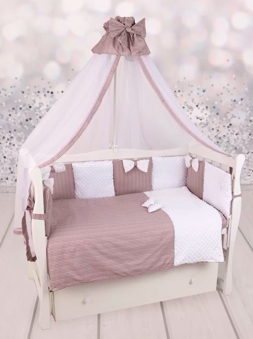 

Бампер в кроватку Amarobaby Exclusive Original Collectio Косичка (12 подушек)