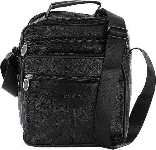 

Мужская сумка Poshete 250-510-BLK (черный)