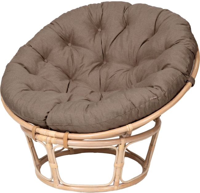 

Кресло Мир Ротанга Papasan 23/01 (белый/коричневый)