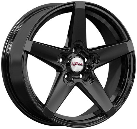 

Литые диски iFree Токен (КС1127) 17x6.5" 5x108мм DIA 60.1мм ET 36мм BK
