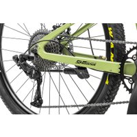 Велосипед Nialanti Fusion 1.0 MD 26 2024 (зеленый/серый, разобранный, в коробке)