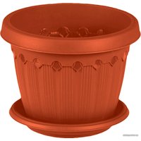 Кашпо Эльфпласт Флавия 543 60 л (терракотовый)