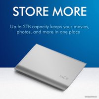 Внешний накопитель LaCie Portable V2 1TB STKS1000400