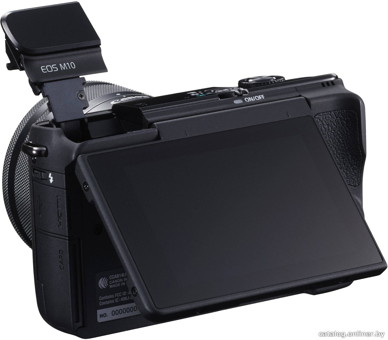 Canon EOS M10 Kit EF-M 15-45mm f/3.5-6.3 IS STM Black