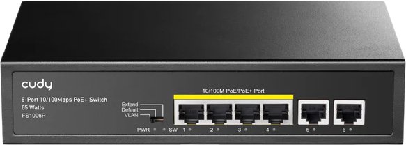 Неуправляемый коммутатор Cudy FS1006P 2.0