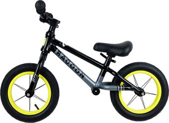 Беговел Tech Team Racoon 12 2025 (черный/желтый)