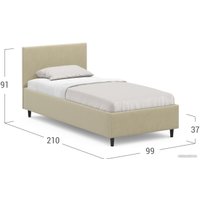 Кровать Moon Family 1259 К004868 90x200