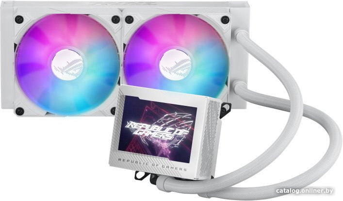 Система жидкостного охлаждения для процессора ASUS ROG Ryujin III 240 ARGB White Edition