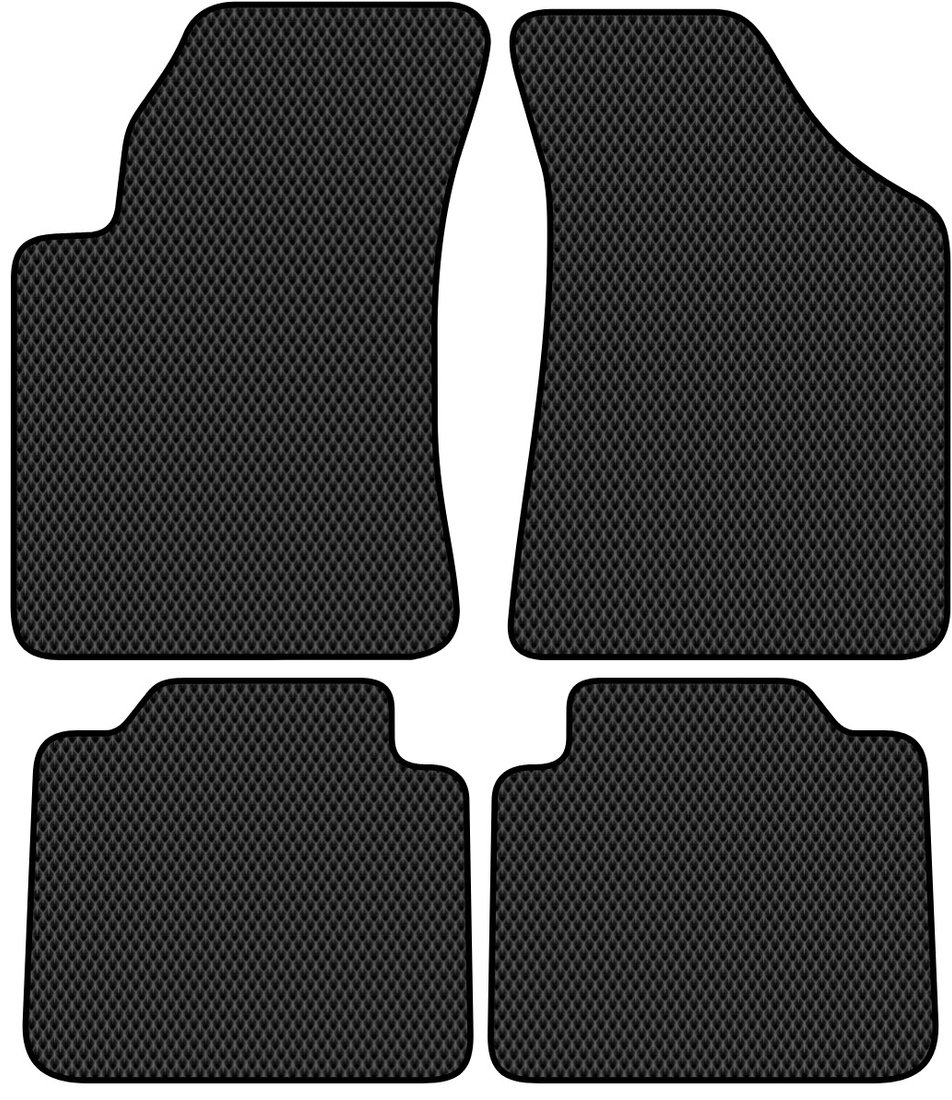 

Комплект ковриков для авто Alicosta Kia Cerato I (седан / LD) 2004 - 2008 (черный, ромб)