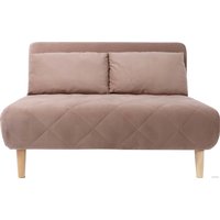 Диван DiArt Элли 100 (велюр, бежевый Велютто люкс 22 /бук)