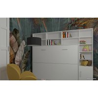 Кровать-трансформер Макс Стайл Strada 18мм 160x200 (белый базовый W908 ST2)