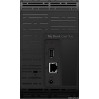 Сетевой накопитель WD My Book Live Duo 4TB (WDBVHT0040JCH)