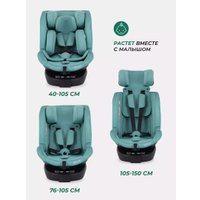 Детское автокресло MOWbaby Stage Isofix AY959 Pro (зеленый)