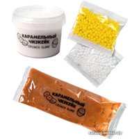 Набор для создания слайма Slime Десерт мини, Карамельный чизкейк, S130-61 165 г