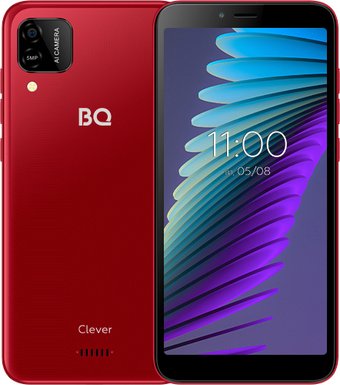 Телефон BQ BQ-5765L Clever (красный)