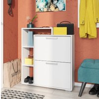 Тумба для обуви Стендмебель Дина-1 (белый/белый) в Гомеле