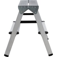 Лестница-стремянка Новая высота алюминиевая двухсторонняя 2x2 (1120202)