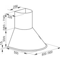 Кухонная вытяжка Kaiser A 6423 ElfBe Eco