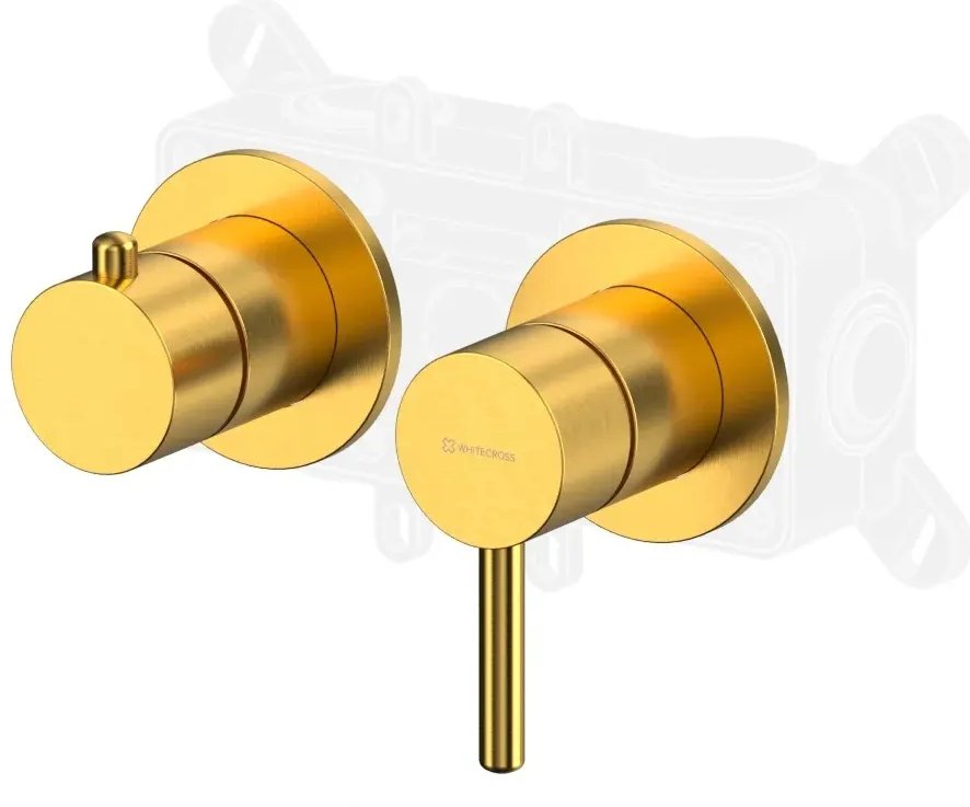 

Смеситель Whitecross Y1242GLB (брашированное золото)