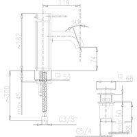 Смеситель Armatura Brylant 4302-811-00