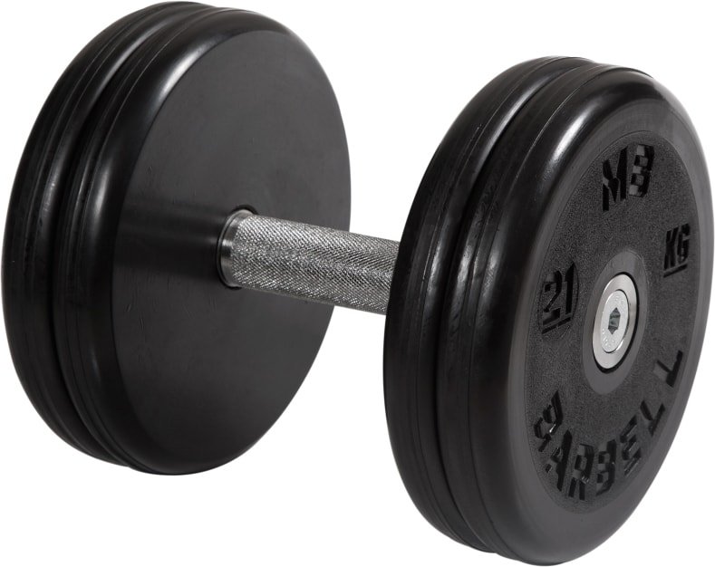 

Гантель MB Barbell Классик 21 кг (вращающаяся ручка)