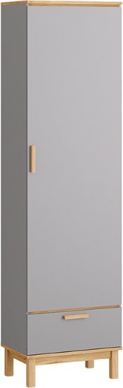 

Шкаф-пенал Modula Вирелле INV06HS-1D1S-602/398/2194(21) (BZ серый шиферDI дуб натюрель)