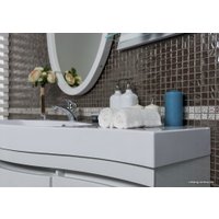  Aquanet Тумба под умывальник Опера 115 L (белый, 3 ящика)