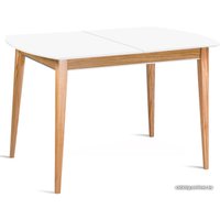 Кухонный стол ТехКомПро Арека ПО 70x110-150 121747 (бук/тон 1/тон подстолья 2/ножка 8)