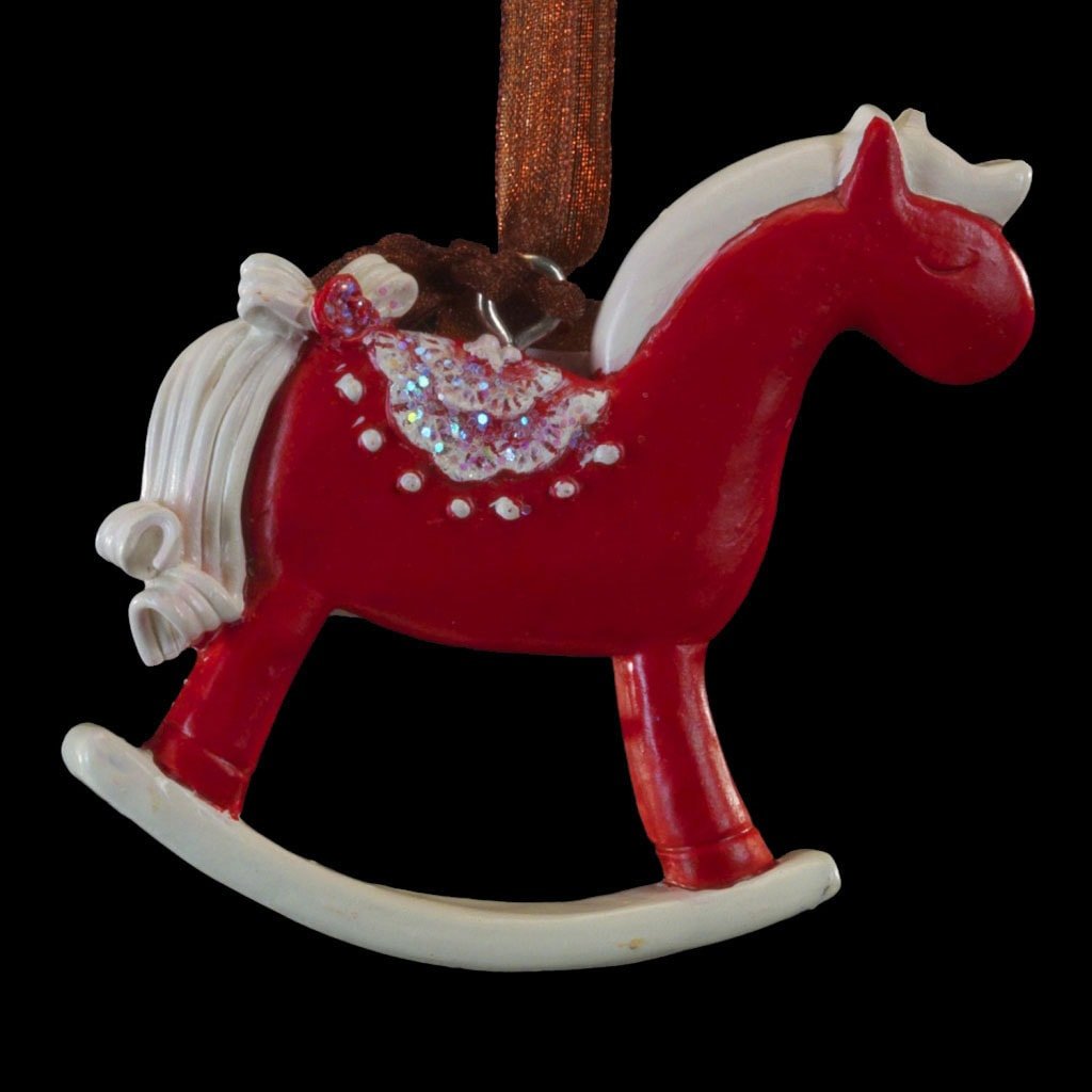 

Елочная игрушка Erich Krause Decor Лошадка-качалка узорная 44211