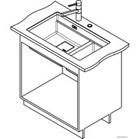 Кухонная мойка Franke Kubus 2 KNG 120 (белый)