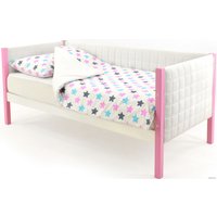 Кровать-тахта Бельмарко Svogen мягкий 00745 160x70 (лаванда/белый) в Бобруйске