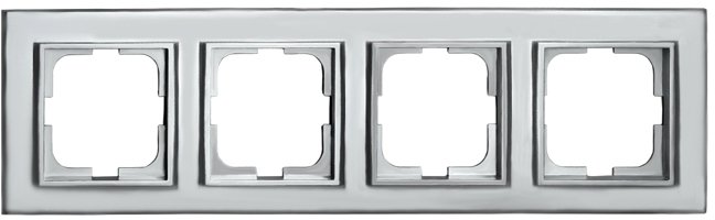 

Рамка Ovivo Mina 401-100000-228 (серебристый)