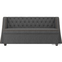 Диван Лига диванов Лофт 104560 (рогожка, серый)