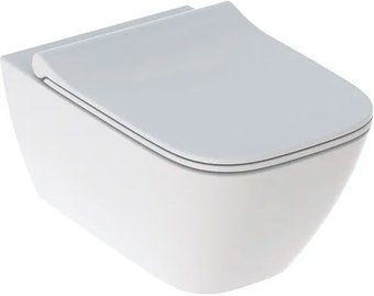 Унитаз подвесной Geberit Smyle Square Rimfree 500.685.01.1