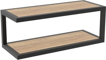 Журнальный столик TMB Loft Этернел ЛДСП 900х400х500 18 мм 25х25 (дуб галифакс натуральный)