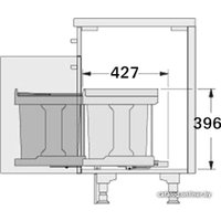 Мусорное ведро Hailo Solo 3636001