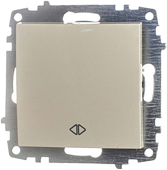 

Выключатель перекрестный Elbi Zena-Vega 609-010300-214 (кремовый)