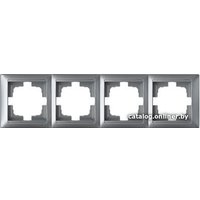 Рамка Bylectrica Стиль ЮЛИГ.735212.217 (серебристый)