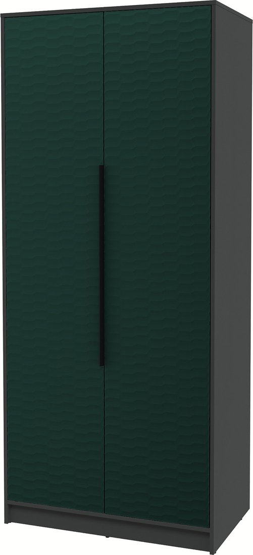 

Шкаф распашной Интерлиния Концепт Зодиак КТ-Ш2 (антрацит/изумруд)