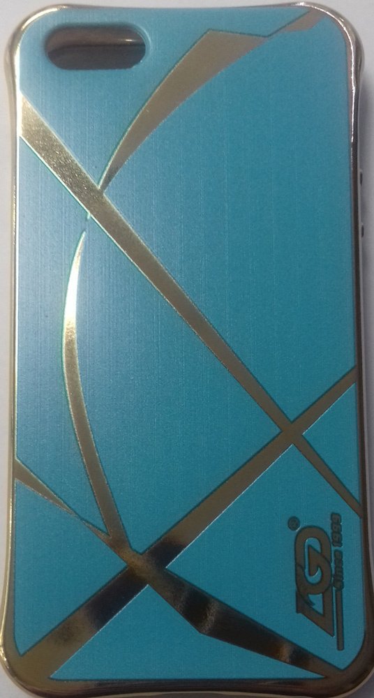 

Чехол для телефона LGD Волна для Iphone 5s (голубой)