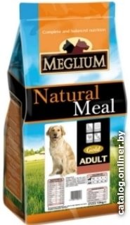 Сухой корм для собак Meglium Natural Meal Adult Gold 20 кг