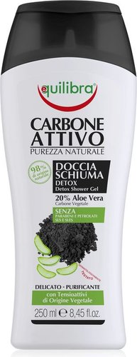 Equilibra Детокс-гель для душа Активированный уголь 265 мл