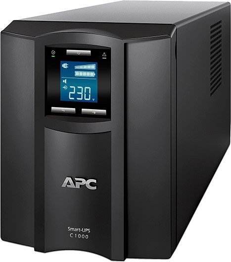 

Источник бесперебойного питания APC Smart-UPS C 1000VA LCD 230V (SMC1000I)