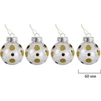 Елочная игрушка Золотая сказка 592183 (130 шт, красный/золотой/белый)