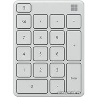 Цифровой блок Microsoft Number Pad (белый)